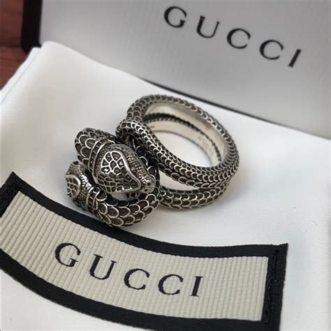 gucci rings ladies|gucci snake ring women's.